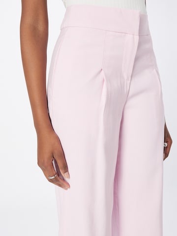 Dorothy Perkins Wide leg Veckad byxa i rosa