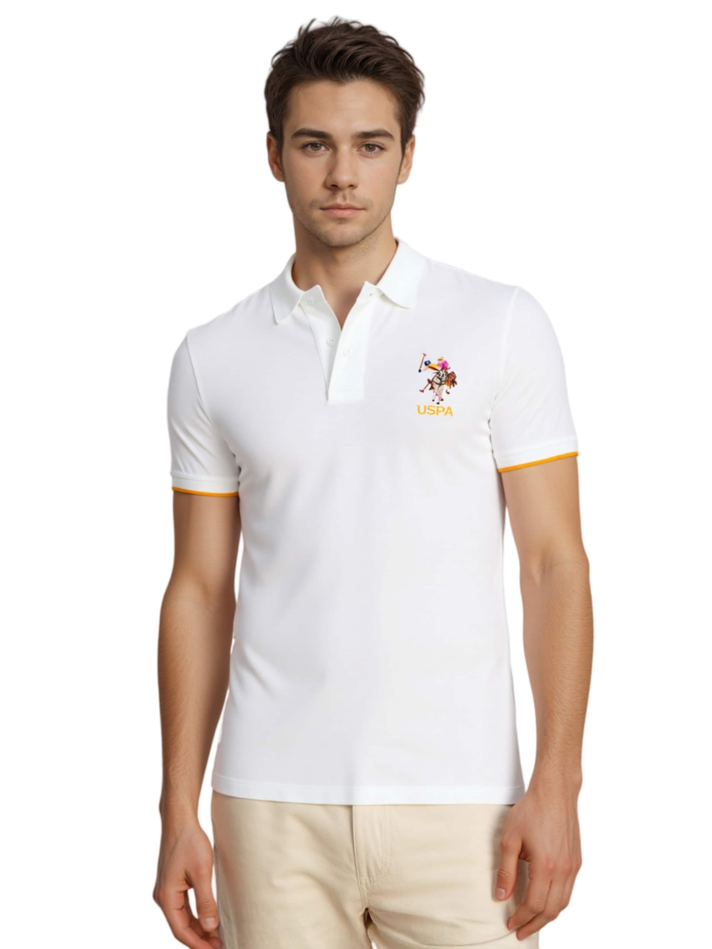 U.S. POLO ASSN. Bluser & t-shirts i hvid: forside
