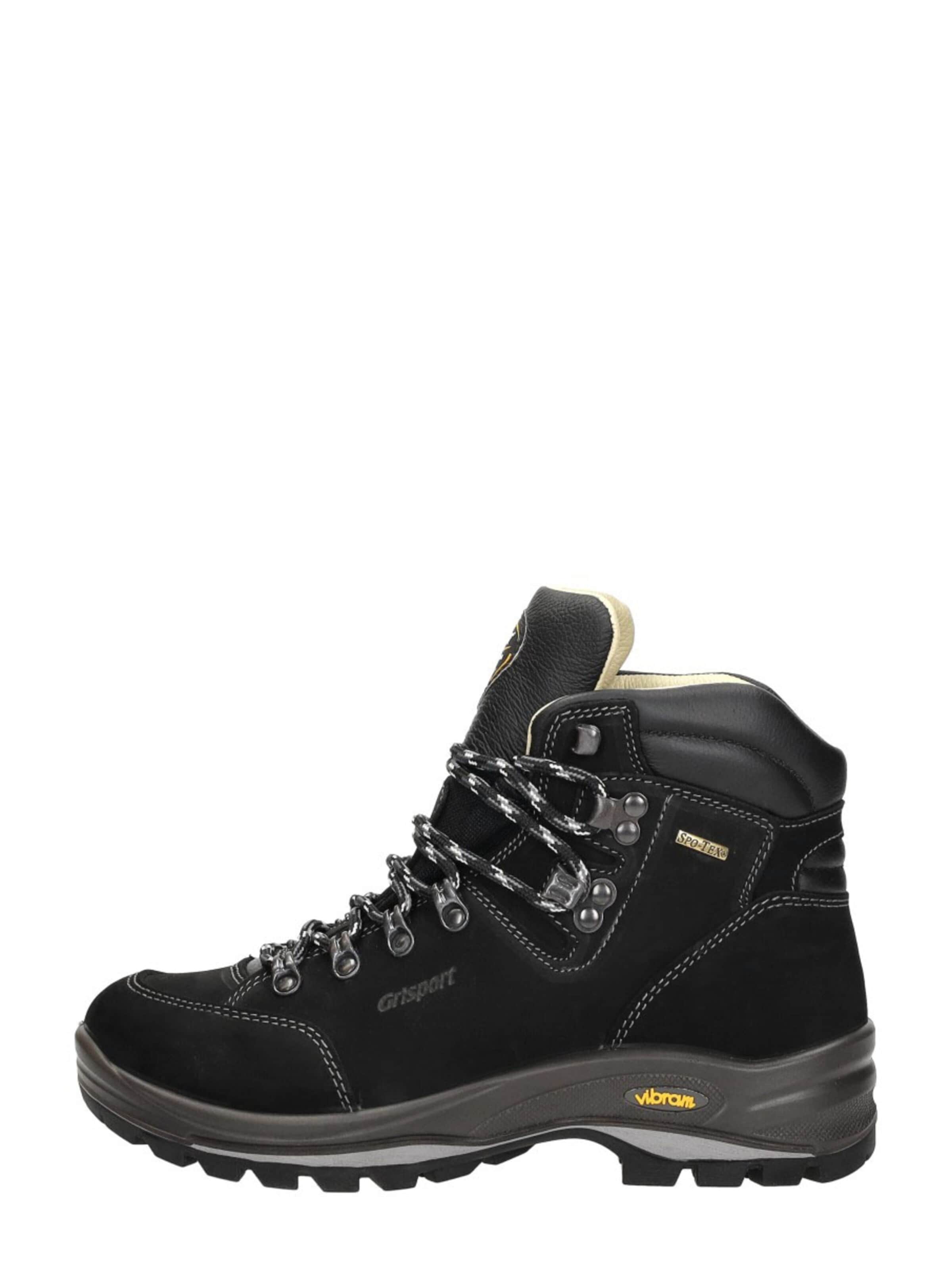 Grisport Lace-Up Boots 'Anden' in Black: front