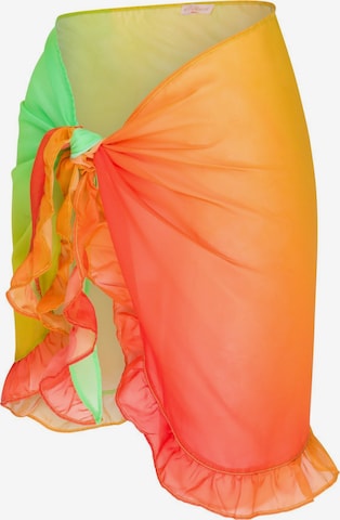 Moda Minx Skirt 'Club Tropicana' in Orange: front