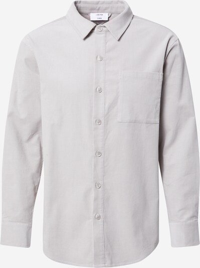 DAN FOX APPAREL Button Up Shirt 'Eddi' in Light grey, Item view