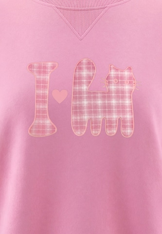 MYMO Sweatshirt in Roze