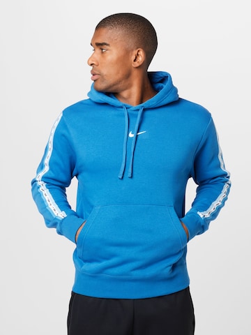 Nike Sportswear Sweatshirt in Blauw: voorkant