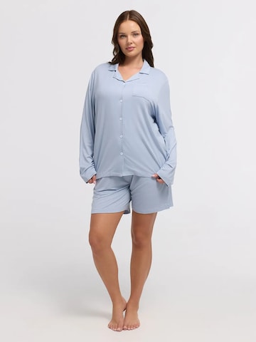 cfab - Camiseta para dormir 'Pyjama Shirt' en azul
