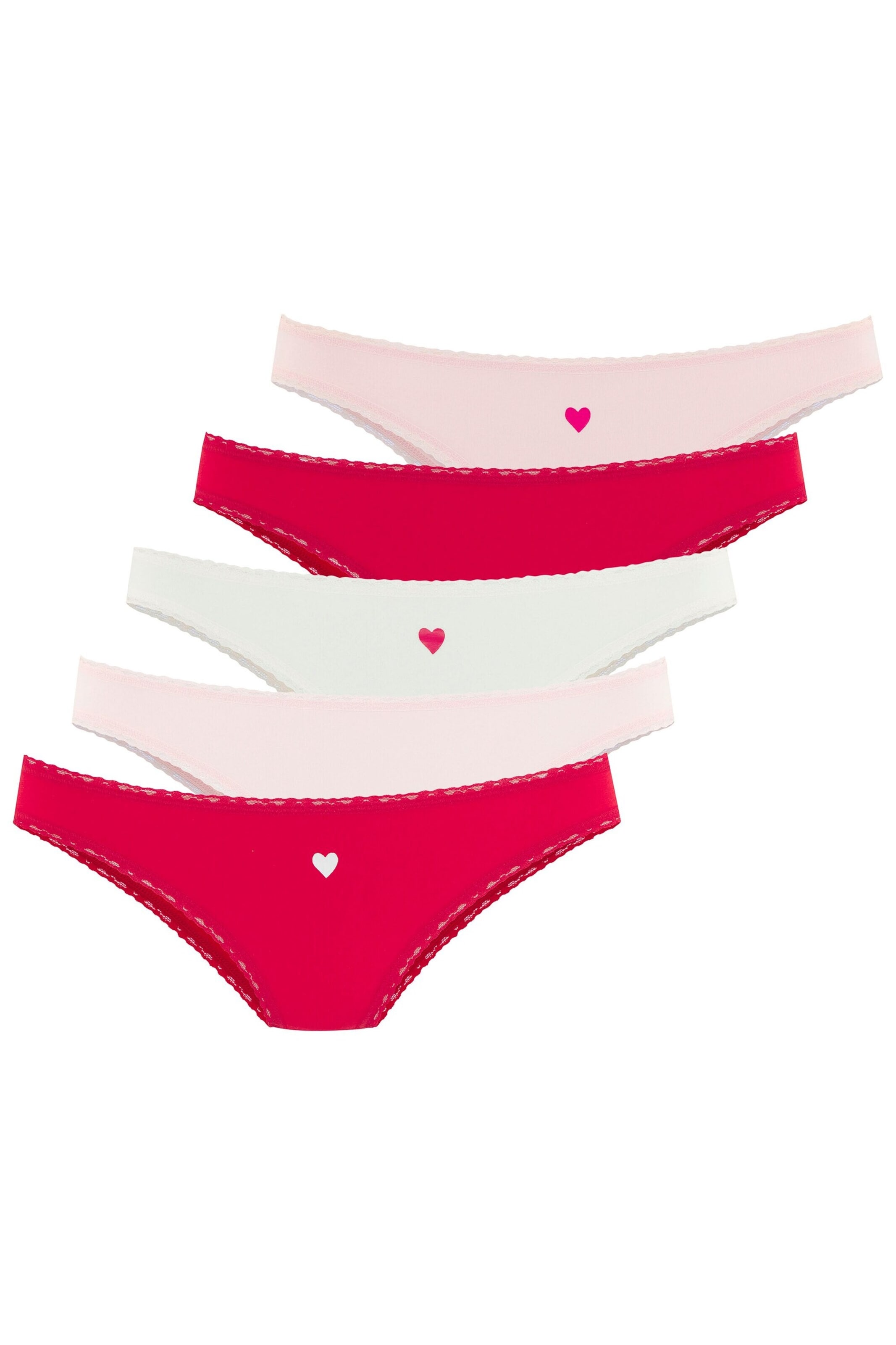 LASCANA Слип в розово: отпред