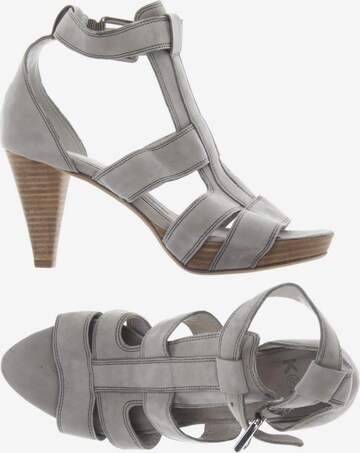 Kennel & Schmenger Sandals & High-Heeled Sandals in 35,5 in Grey: front