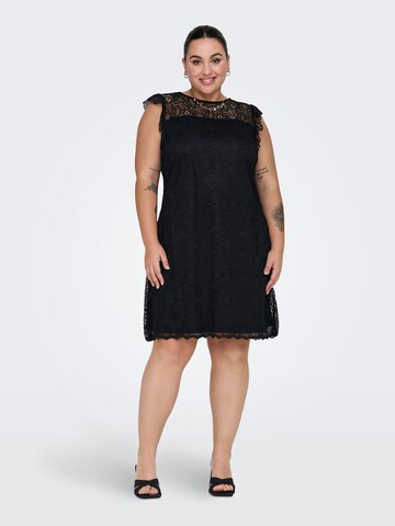 ONLY Carmakoma Dress in Black: front