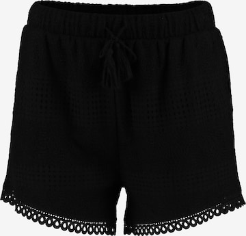 Hailys Regular Shorts 'Ni44sa' in Schwarz: predná strana