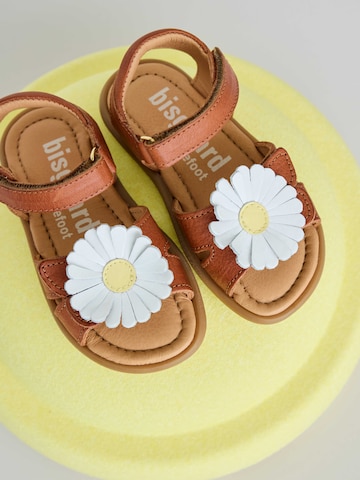 BISGAARD Sandały 'Oya' w kolorze brązowy