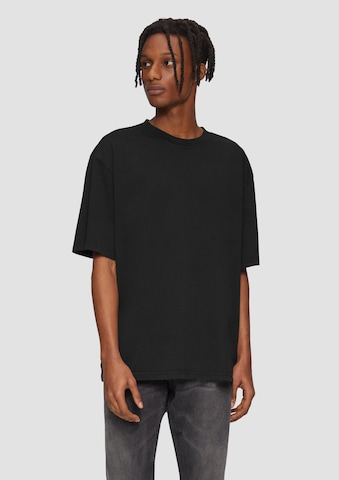 QS T-Shirt in Schwarz: Vorderseite