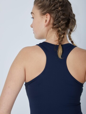 Haut de sport 'Tanktop V-Neck' SPORTKIND en bleu
