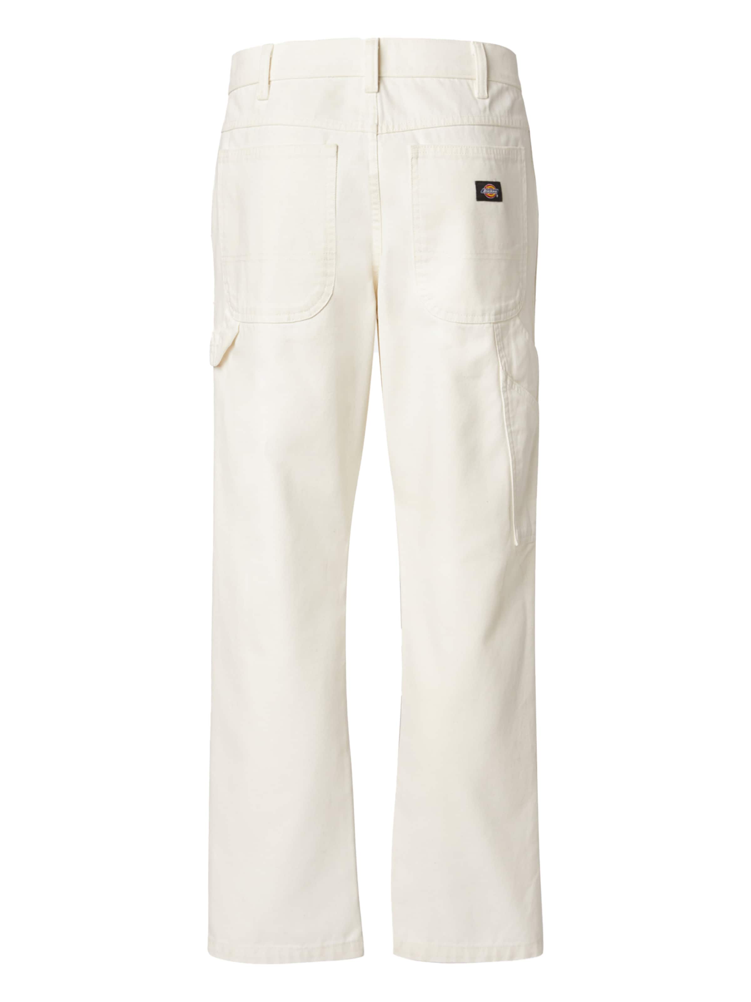 Loosefit Pantaloni cargo 'Carpenter' di DICKIES in bianco