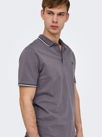 Only & Sons Shirt 'ONSFletcher' in Grey