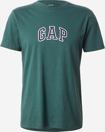 T-Shirt GAP en vert : devant