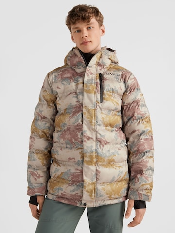 O'NEILL Winter Jacket in Beige: front