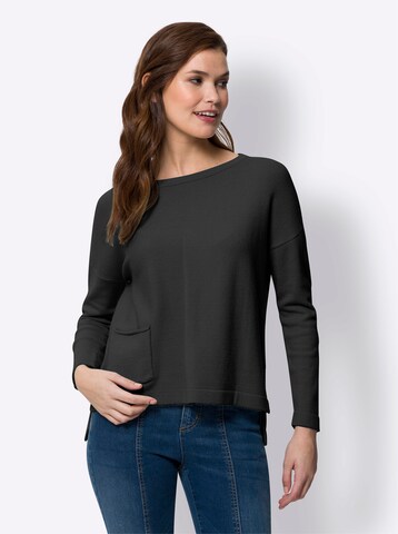 heine Pullover in Schwarz: Vorderseite