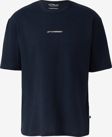 s.Oliver Shirt in Blue: front