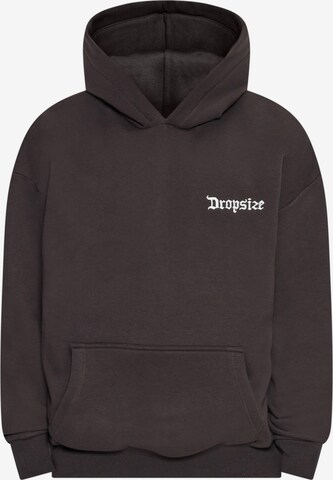 Dropsize Sweatshirt 'Lost In Heaven' in Braun: predná strana