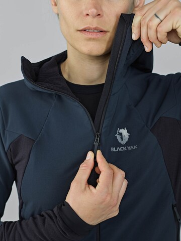 BLACKYAK Athletic Fleece Jacket 'Karun' in Blue