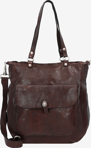 Campomaggi Shoulder Bag in Brown: front