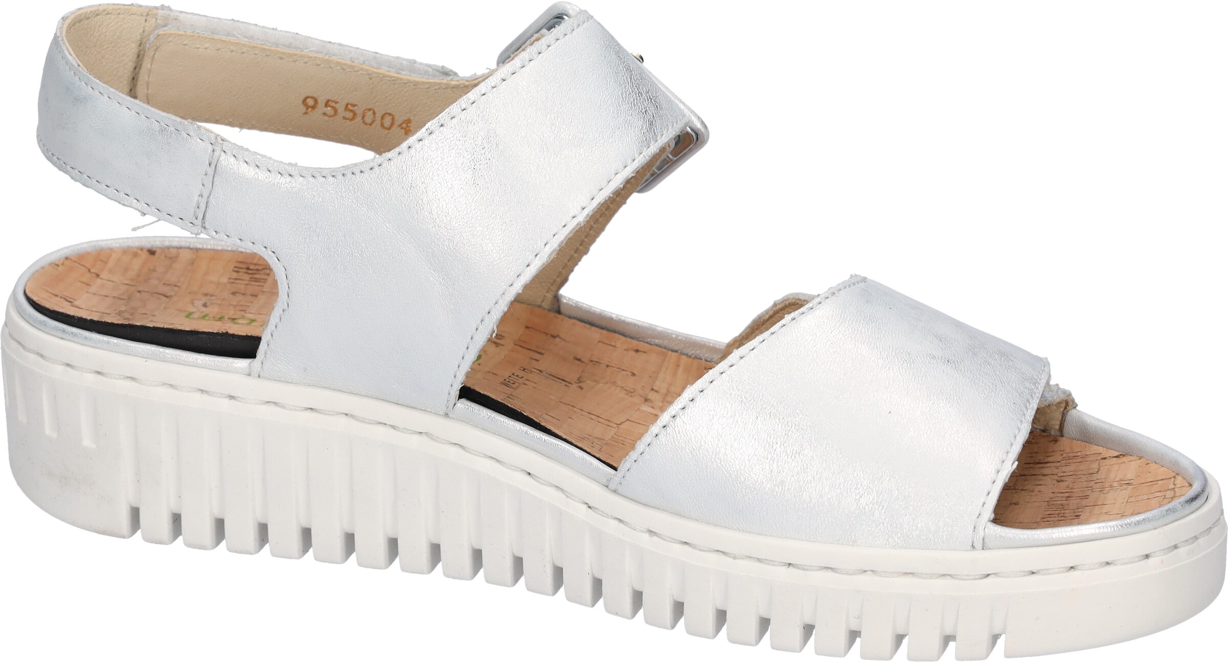 WALDLÄUFER Sandale in Silber