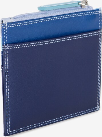 mywalit Kreditkartenetui Leder 8 cm in Blau
