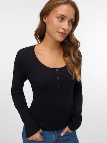 VERO MODA - Camiseta 'Maglieria 10331428' en negro