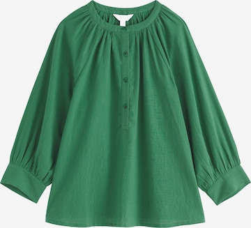 Camicia da donna 'Moor Grass' di Seasalt Cornwall in verde: frontale