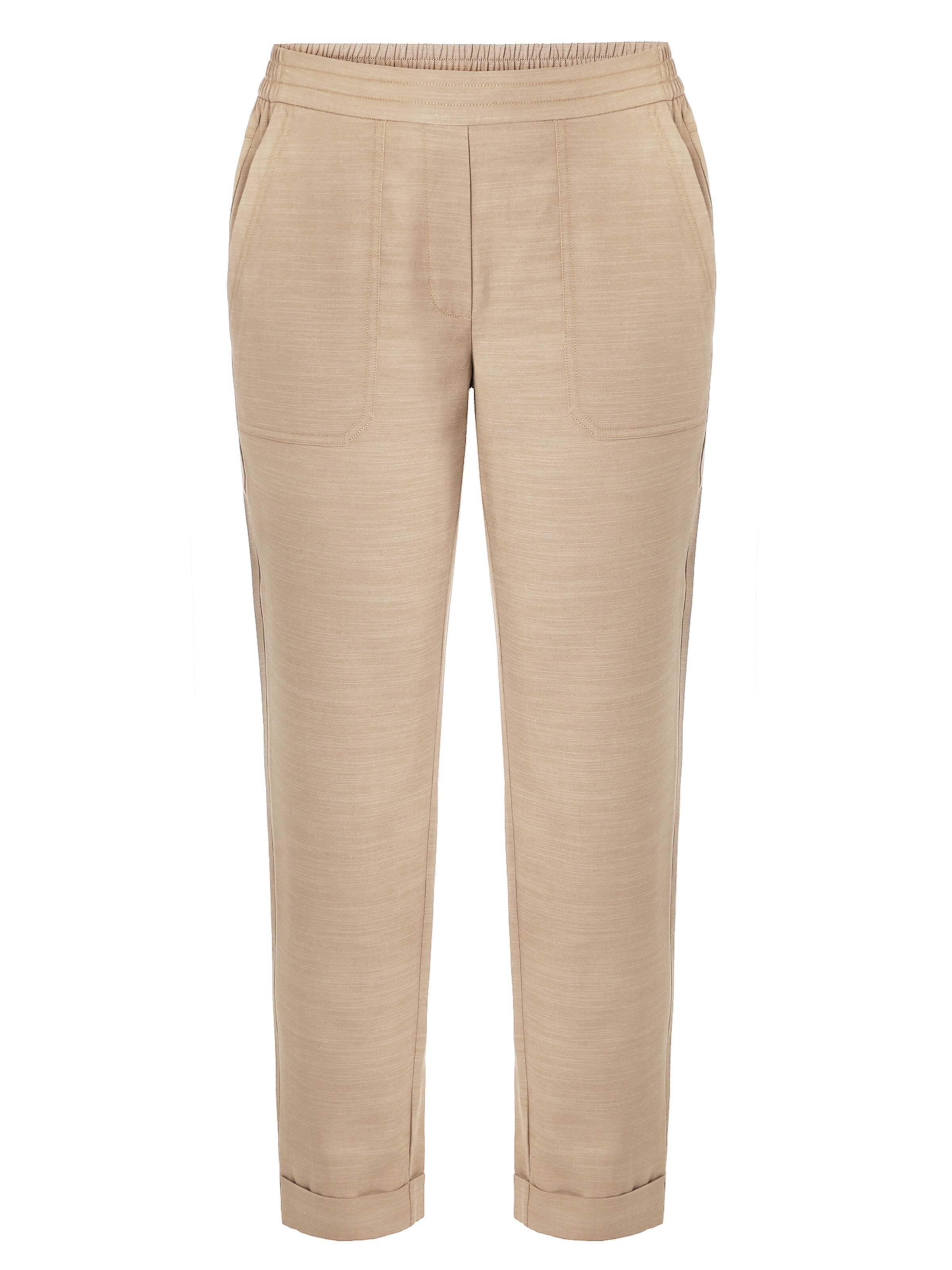 TATUUM Zúžený Kalhoty 'Sudikaria' – béžová: přední strana