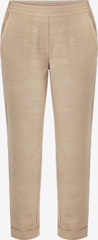 TATUUM Tapered Housut 'Sudikaria' värissä beige: etupuoli