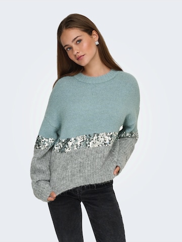 ONLY Pullover 'ONLMAINE' i blå: forside