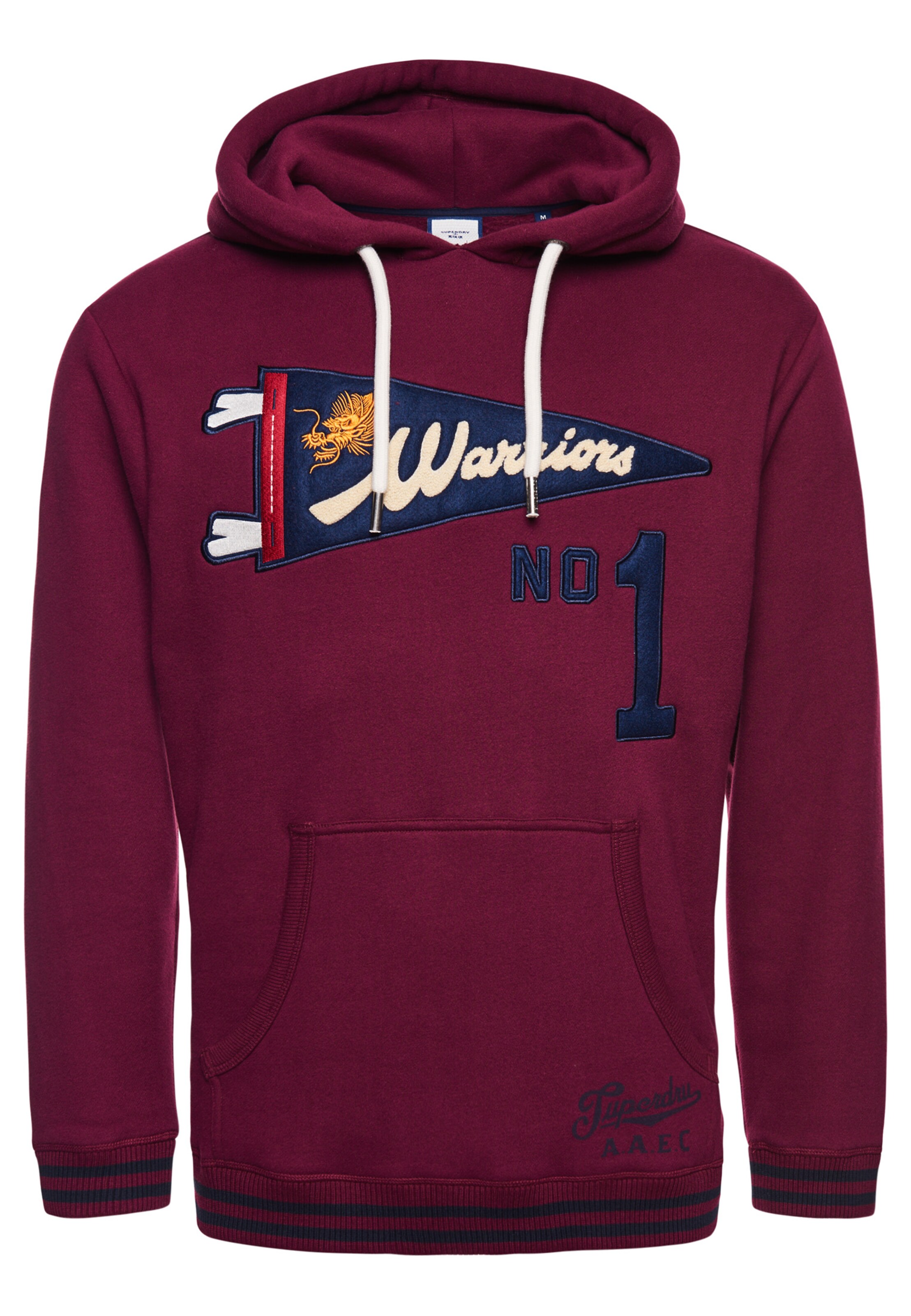 Männer Sweat Superdry Sweatshirt 'Collegiate' in Rot - CV23961 Männer Sweat Superdry Sweatshirt 'Collegiate' in Rot - CV23961