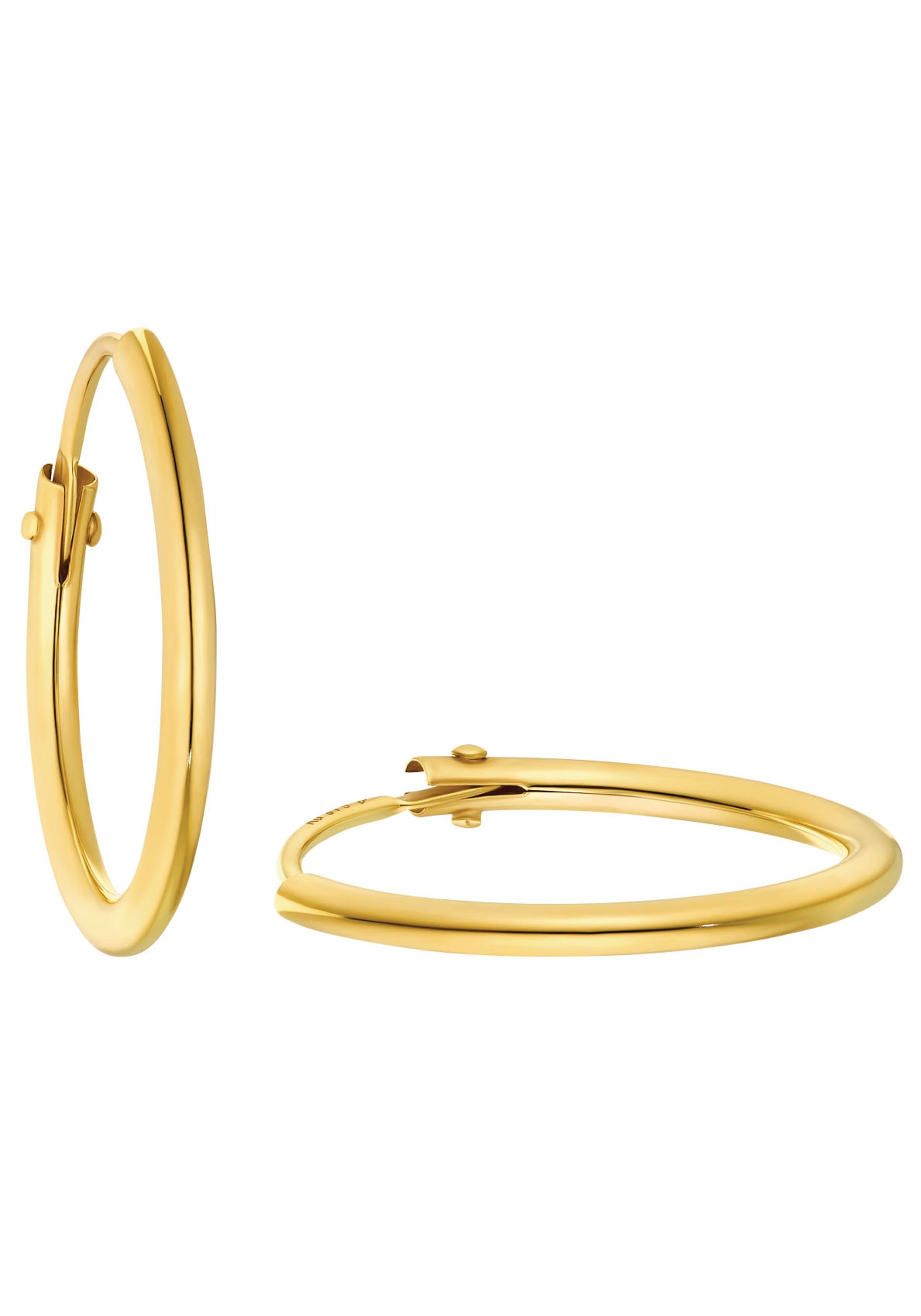 AMOR Earrings in Gold: front