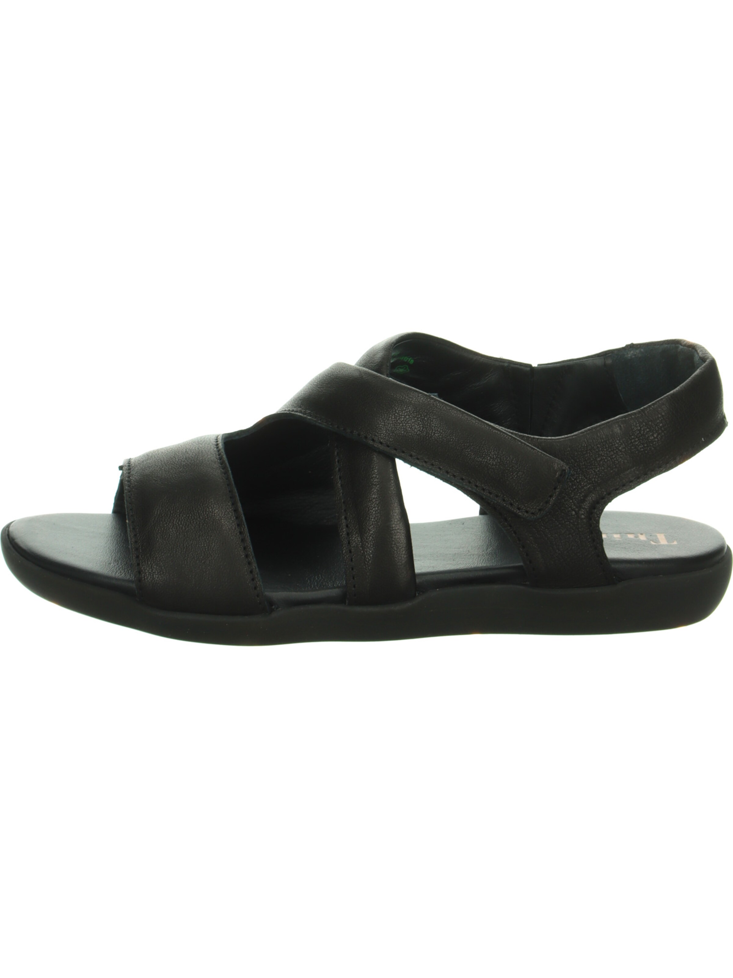 THINK! Strap Sandals 'Nature Sand' in Black