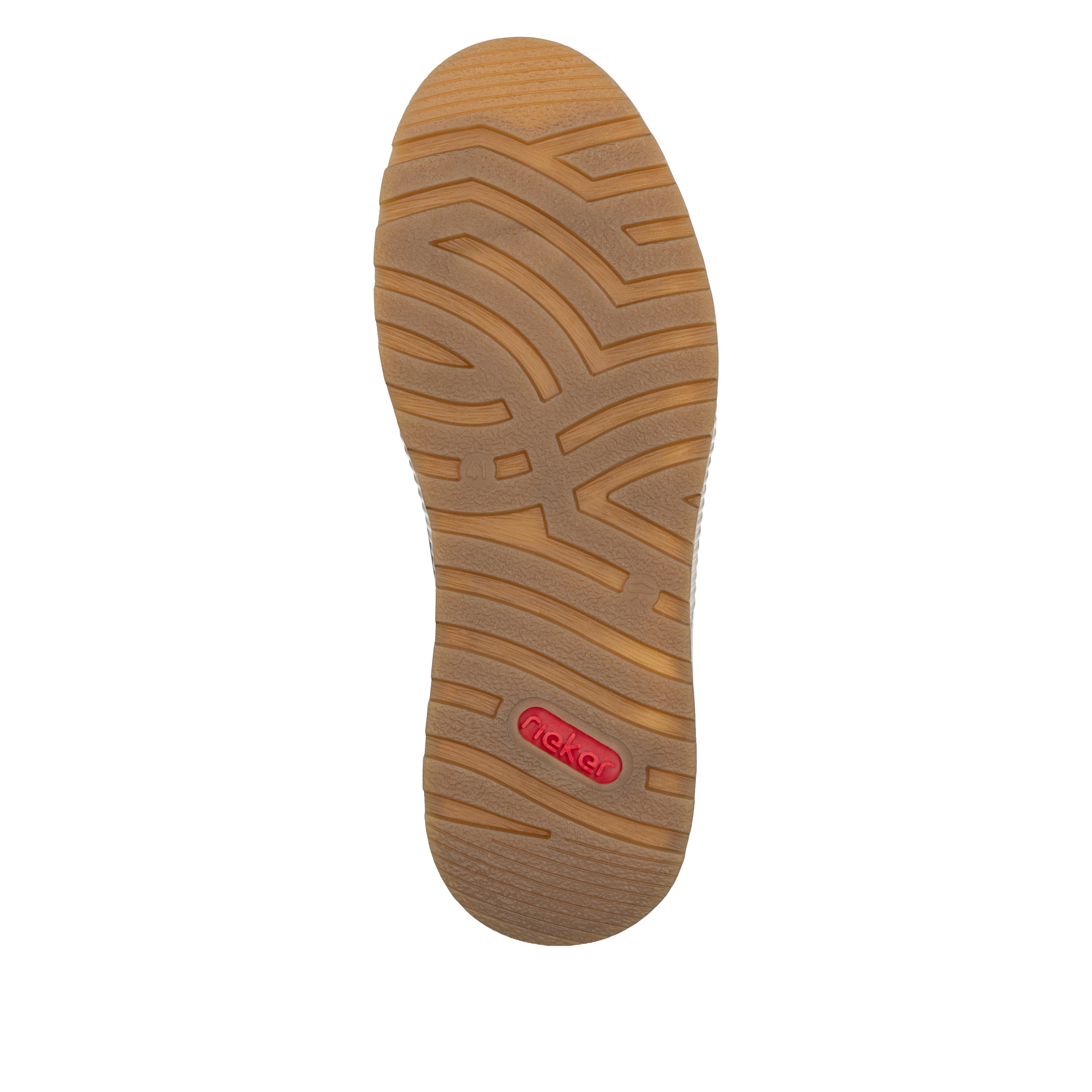 Chaussure à lacets Rieker en marron