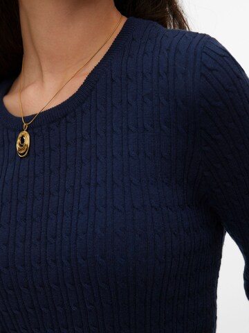 VERO MODA Pullover 'CARE' i blå