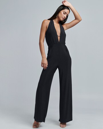 BWLDR Jumpsuit 'Mel' in Schwarz: Vorderseite