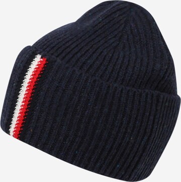 TOMMY HILFIGER Beanie '1985' in Blue: front