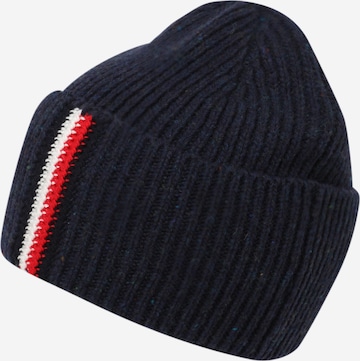 TOMMY HILFIGER Beanie '1985' in Blue: front
