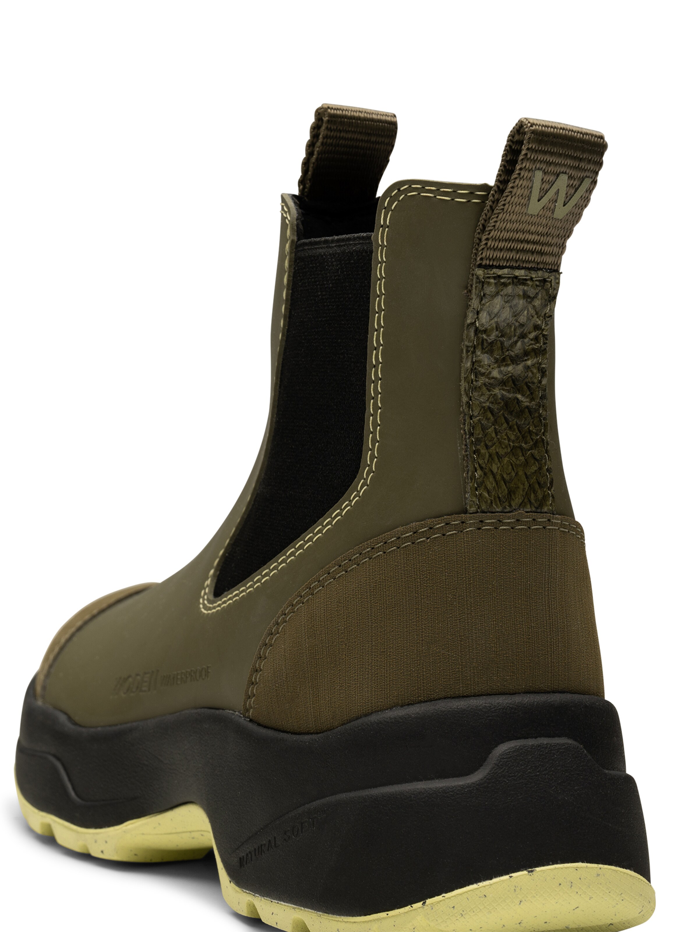 WODEN Chelsea boots in Green