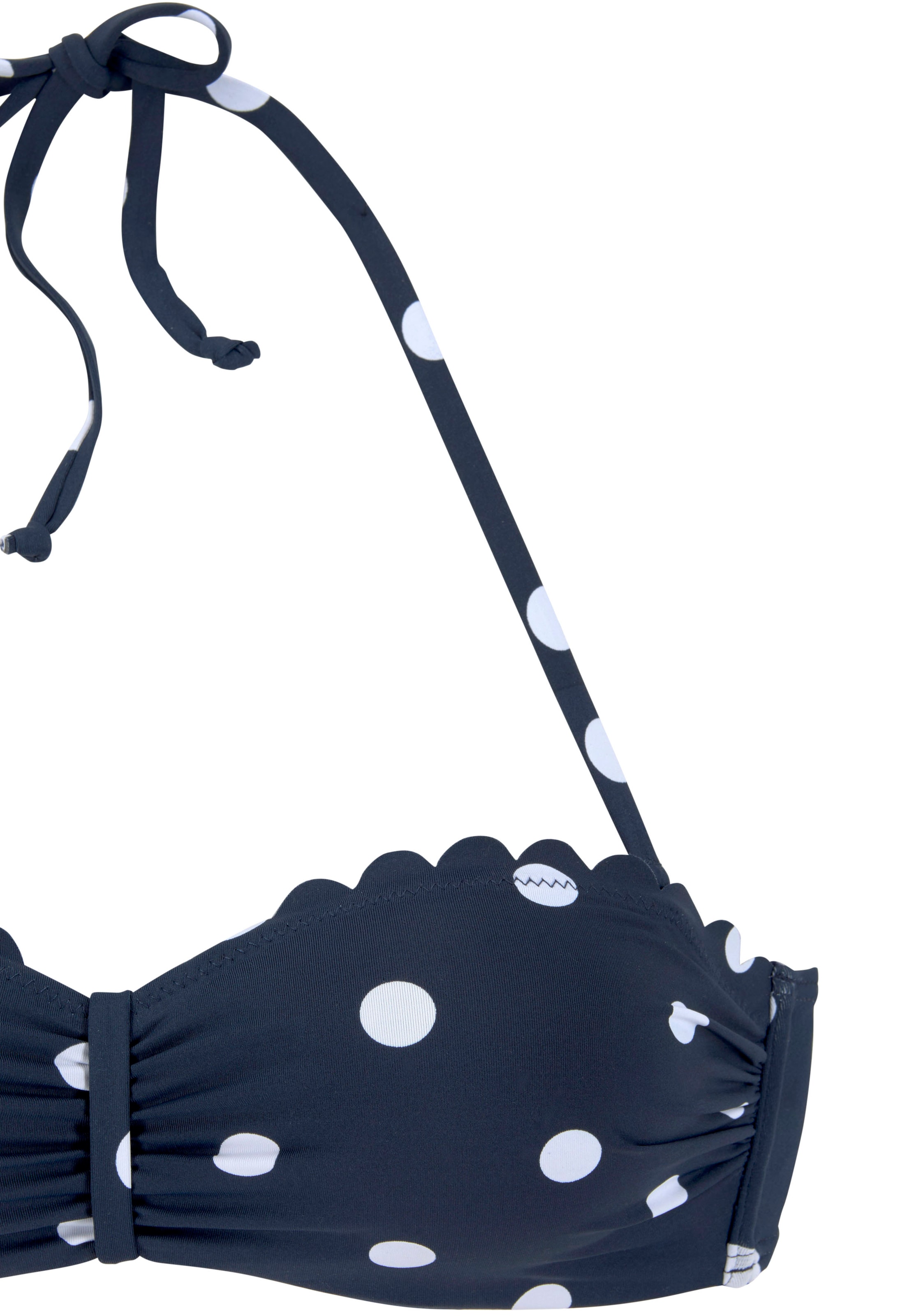 LASCANABandeau Bikini gornji dio - plava boja