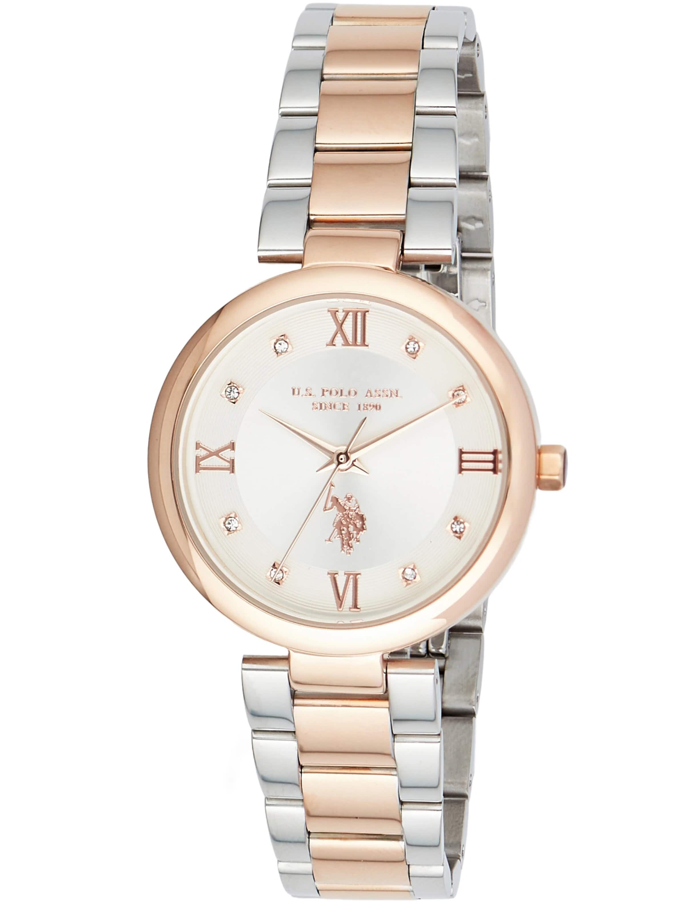 U.S. POLO ASSN. - Reloj analógico 'Fanny' en oro: frente