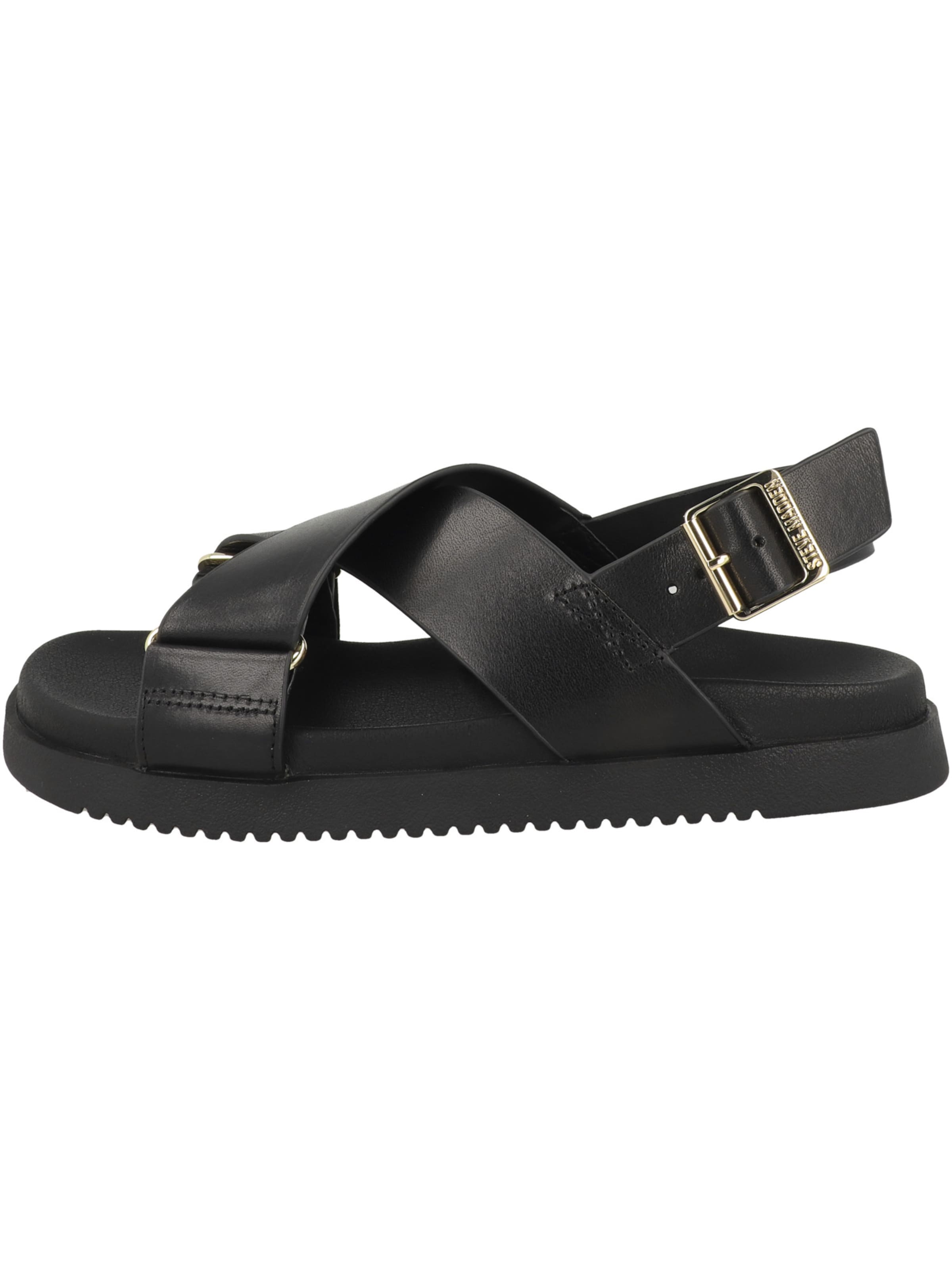 Sandales à lanières 'Myth' STEVE MADDEN en noir : devant