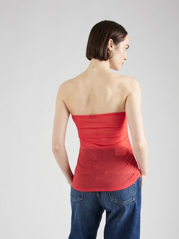 PIECES - Top 'OLINA' en rojo