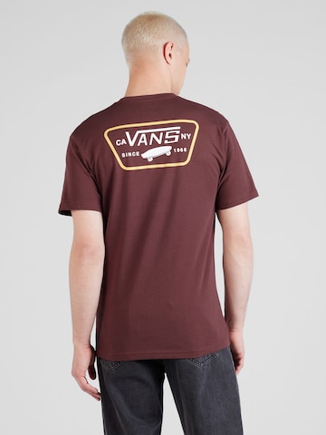 VANS T-shirt i brun: framsida