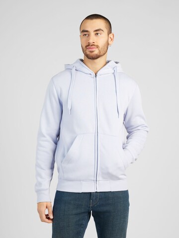 G-Star RAW Regular fit Zip-Up Hoodie 'Premium Core' in Blue: front