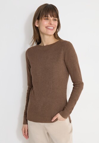 CECIL Pullover in Braun: Vorderseite