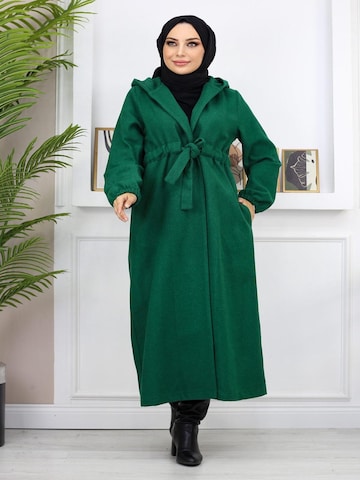 MODAMIHRAM Winterjacke in Grün: Vorderseite