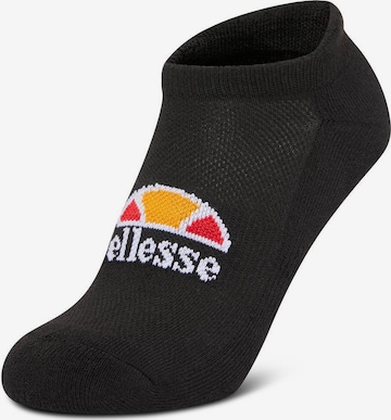 ELLESSE Athletic Socks in Black