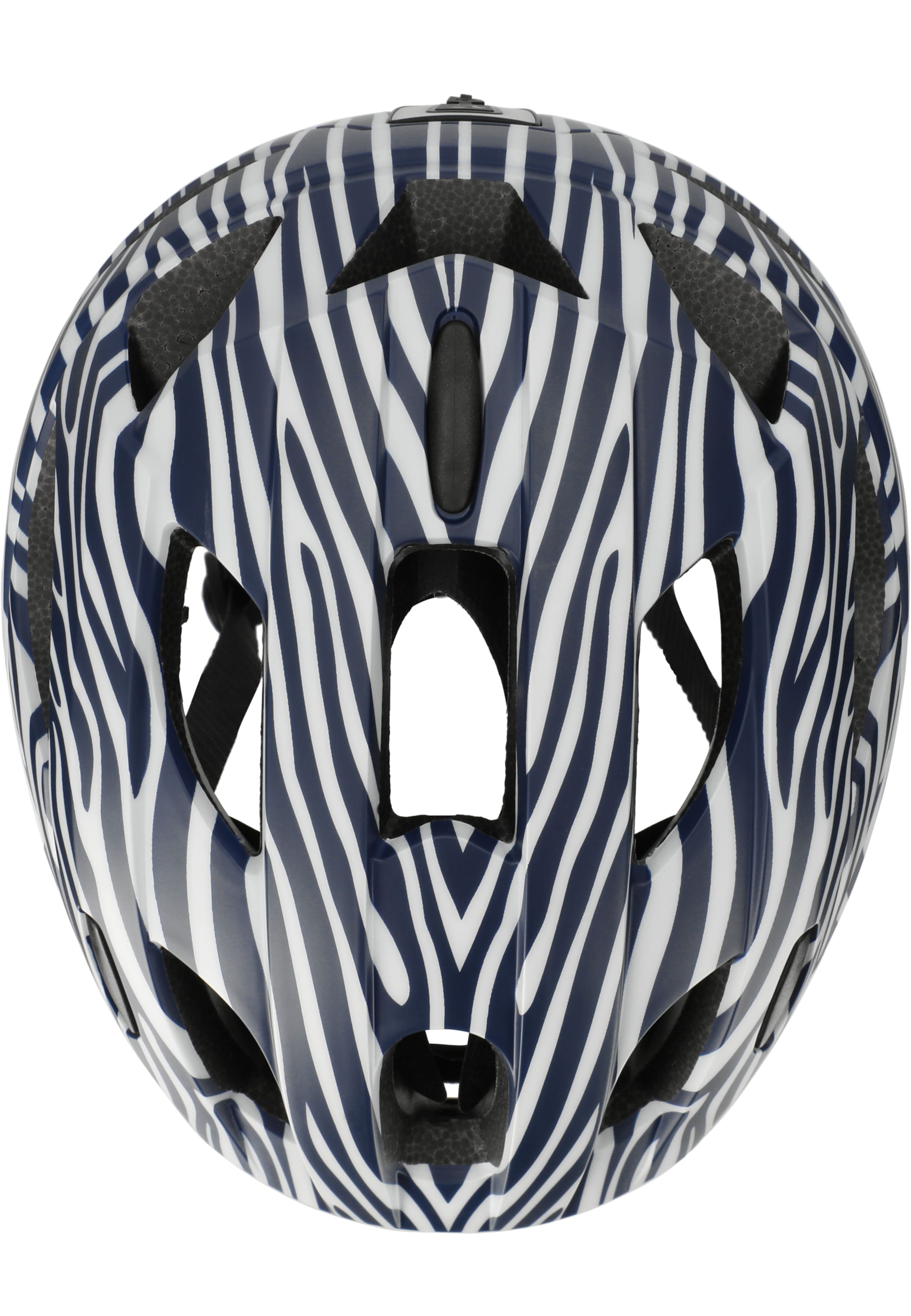 Crazy Safety Helmet 'Cool Stribes' in White